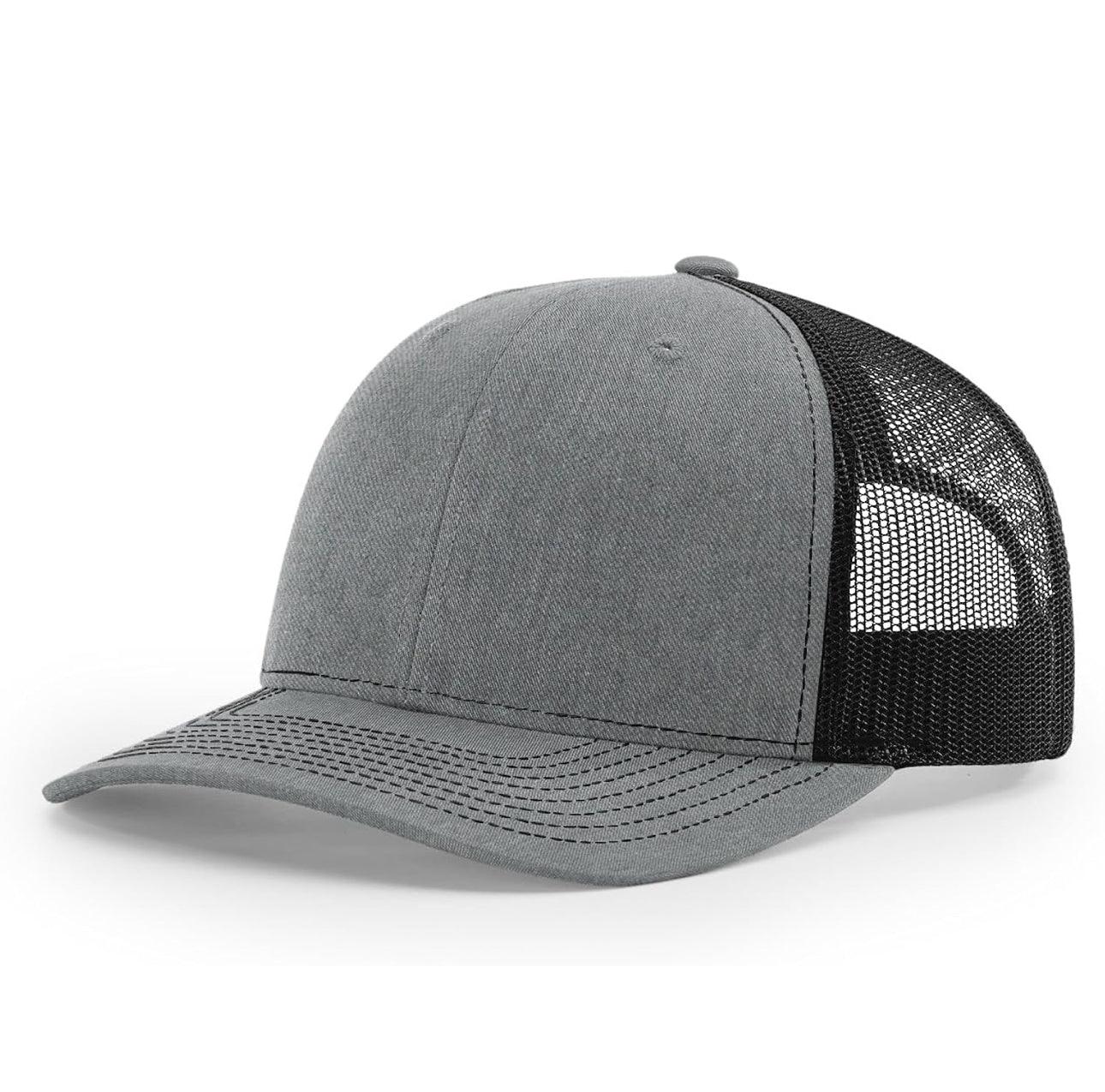 Richardson 112 Hat w/ leather patch or cut out design - Etchlahoma