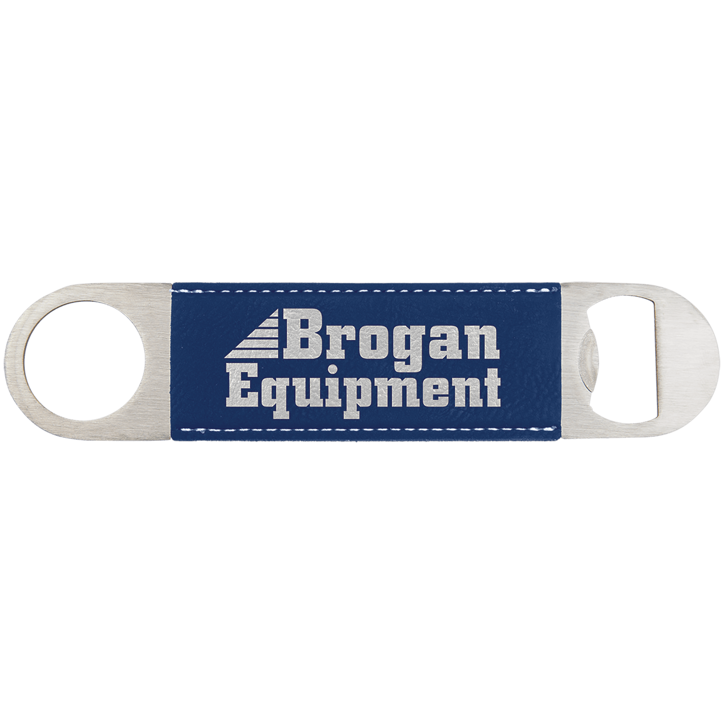 Custom laser engraved leather bottle openers