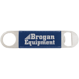 Custom laser engraved leather bottle openers