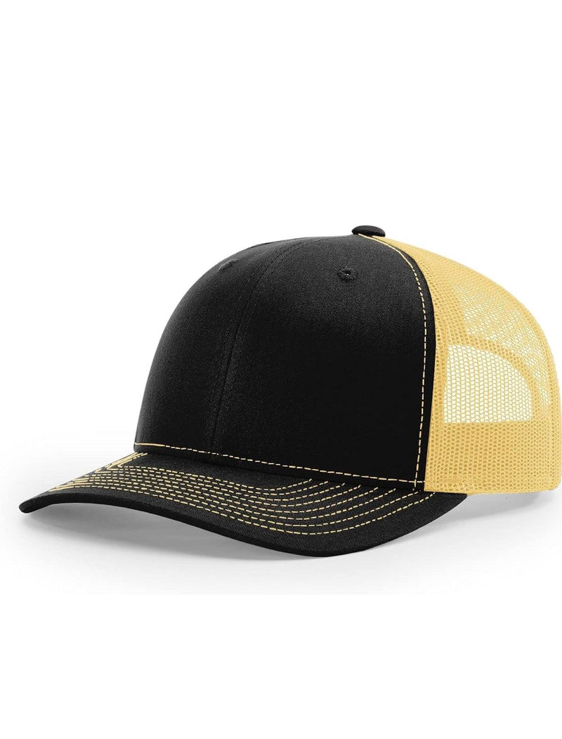 Richardson 112 Hat w/ leather patch or cut out design - Etchlahoma