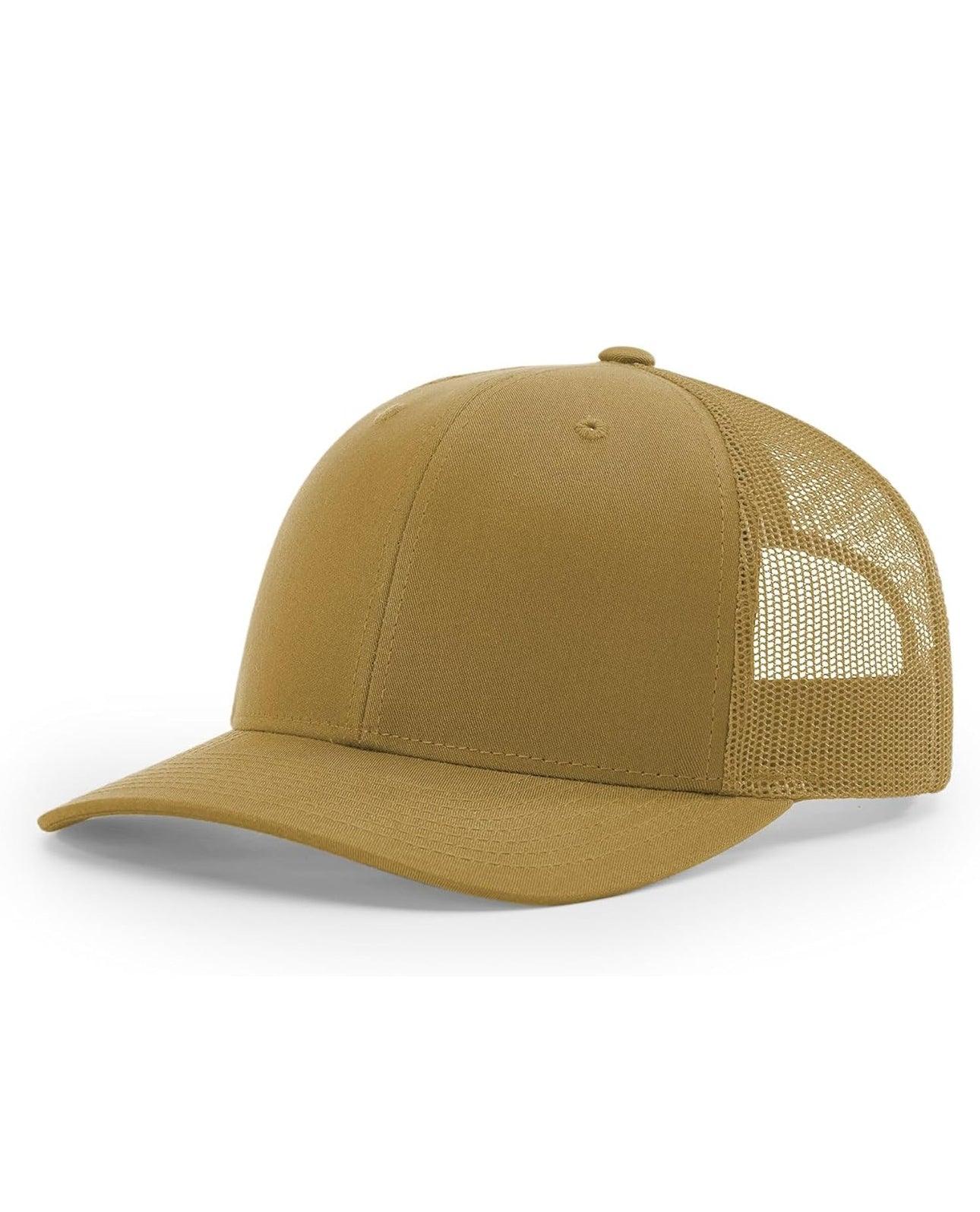 Richardson 112 Hat w/ leather patch or cut out design - Etchlahoma