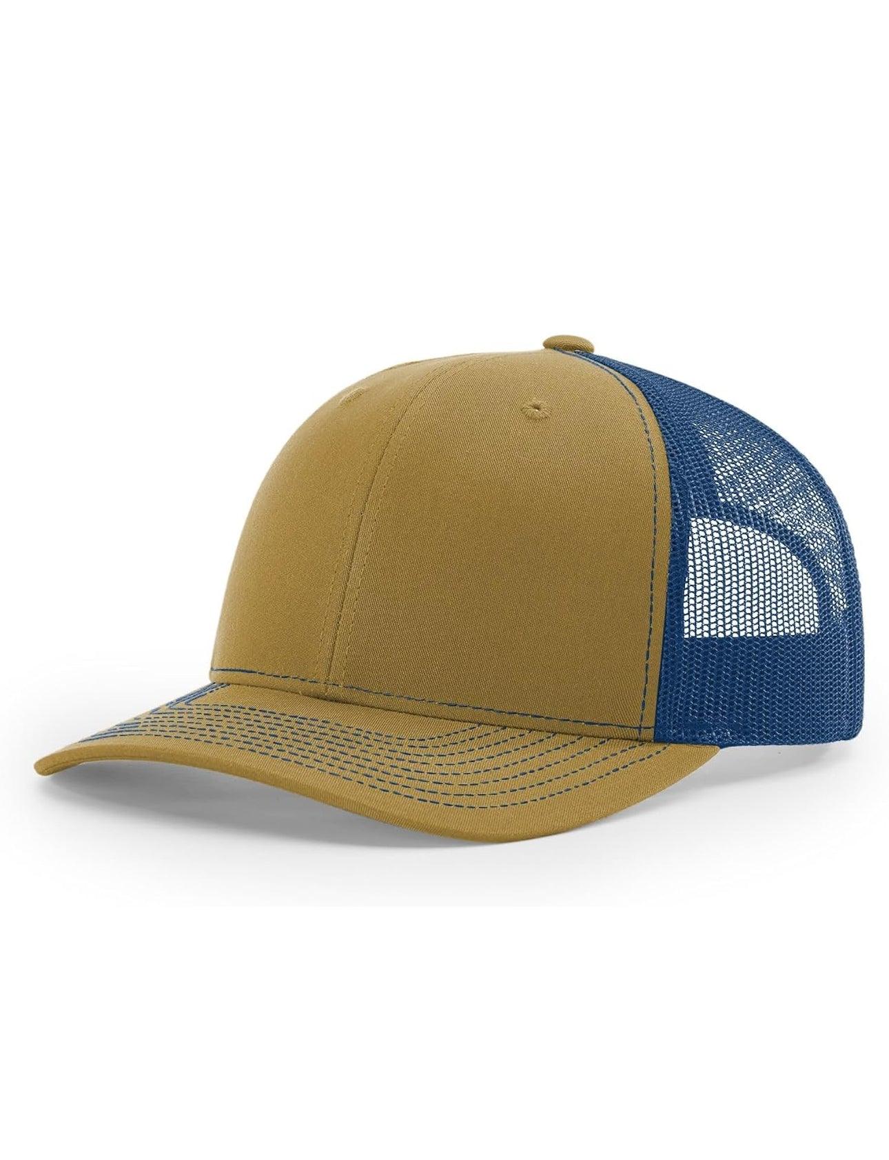 Richardson 112 Hat w/ leather patch or cut out design - Etchlahoma