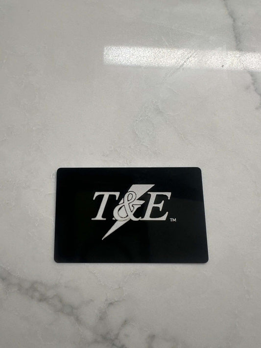 Metal Business Card - Etchlahoma