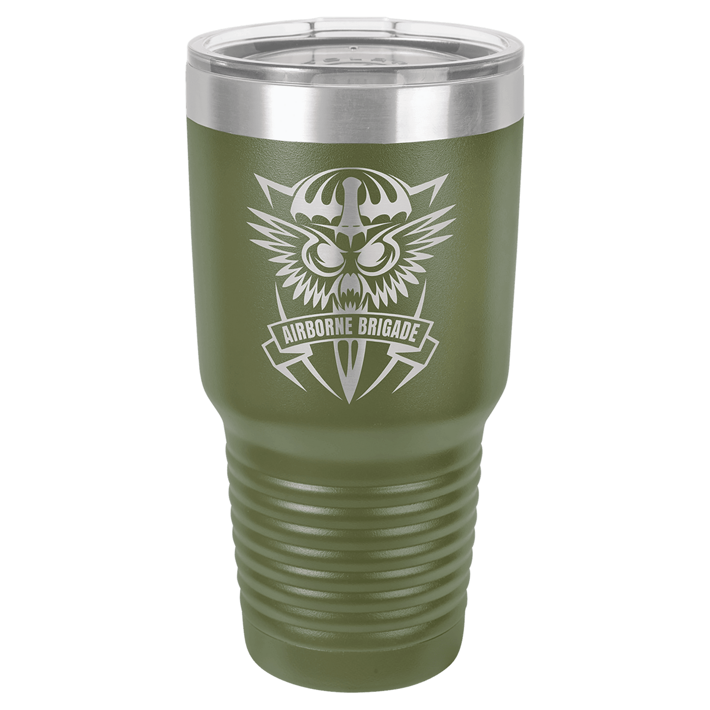 Black Vacuum Insulated Ringneck Tumbler 30 oz - Etchlahoma