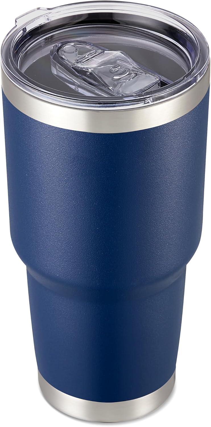 Tumbler with Lid Stainless Steel Tumblers Vacuum Insulated Cup Reusable 30oz