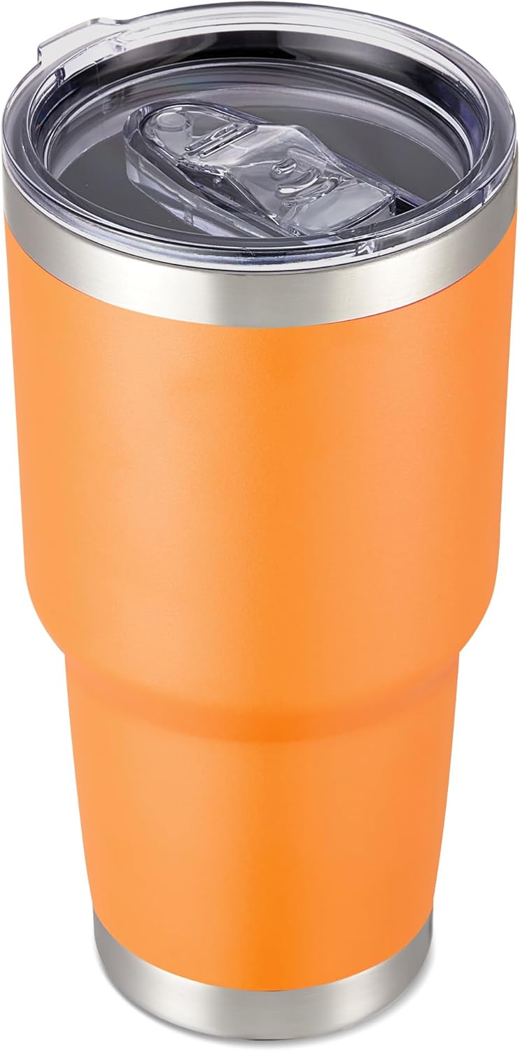 Tumbler with Lid Stainless Steel Tumblers Vacuum Insulated Cup Reusable 30oz