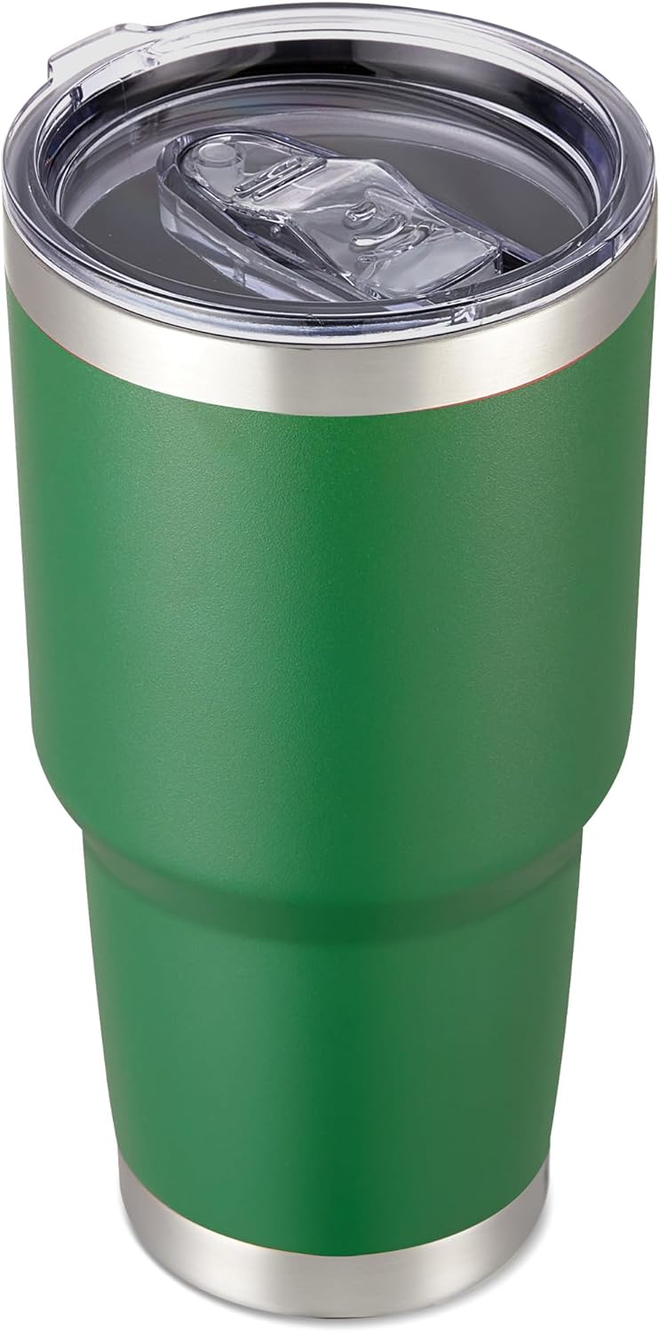 Tumbler with Lid Stainless Steel Tumblers Vacuum Insulated Cup Reusable 30oz
