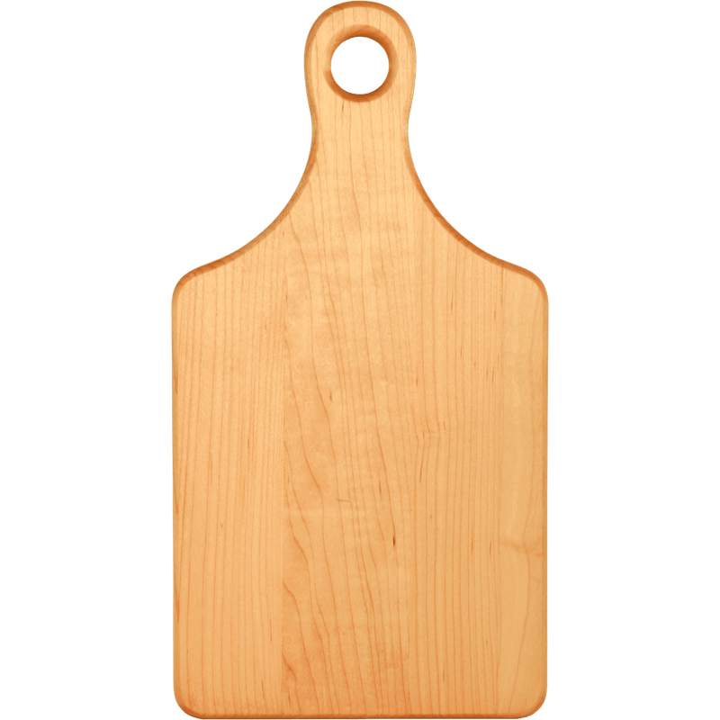 Maple Paddle Shaped Cutting Board