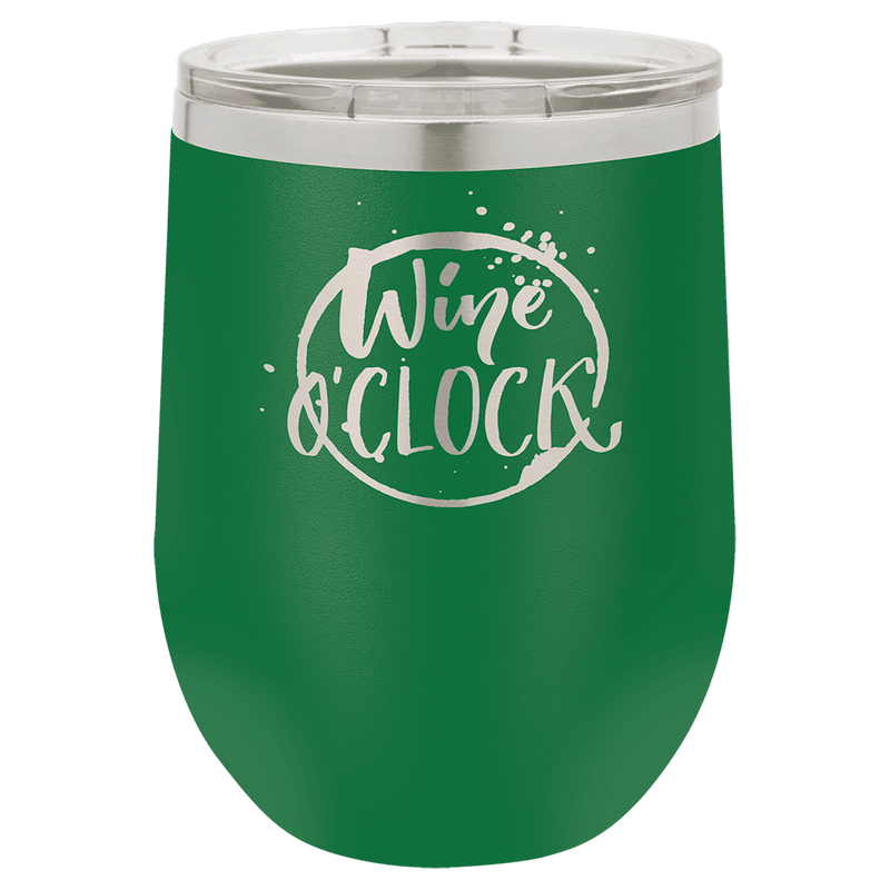 Vacuum Insulated Stemless Wine Tumbler with Lid - Etchlahoma