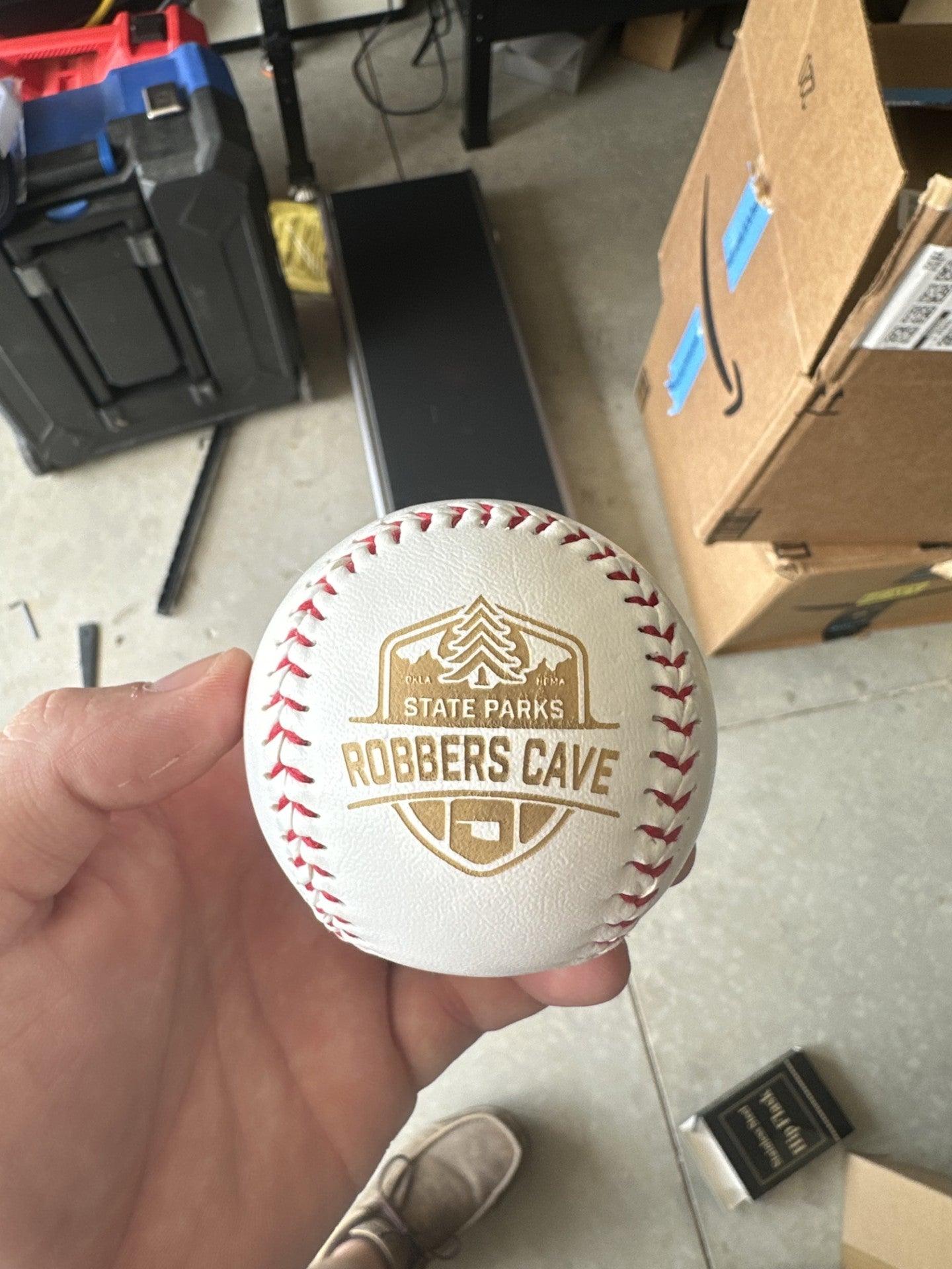 Laser Engraved Baseballs - Etchlahoma