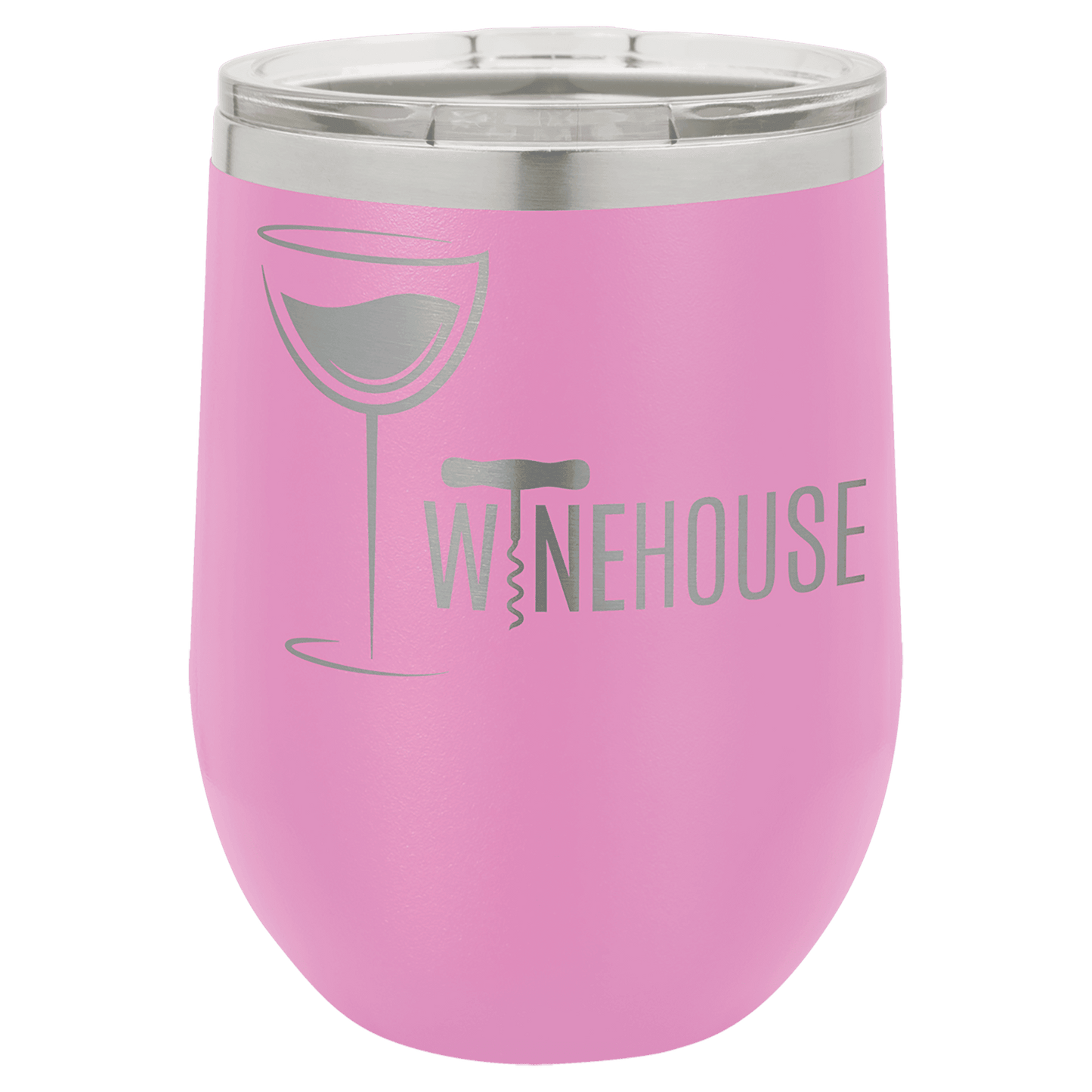 Vacuum Insulated Stemless Wine Tumbler with Lid - Etchlahoma
