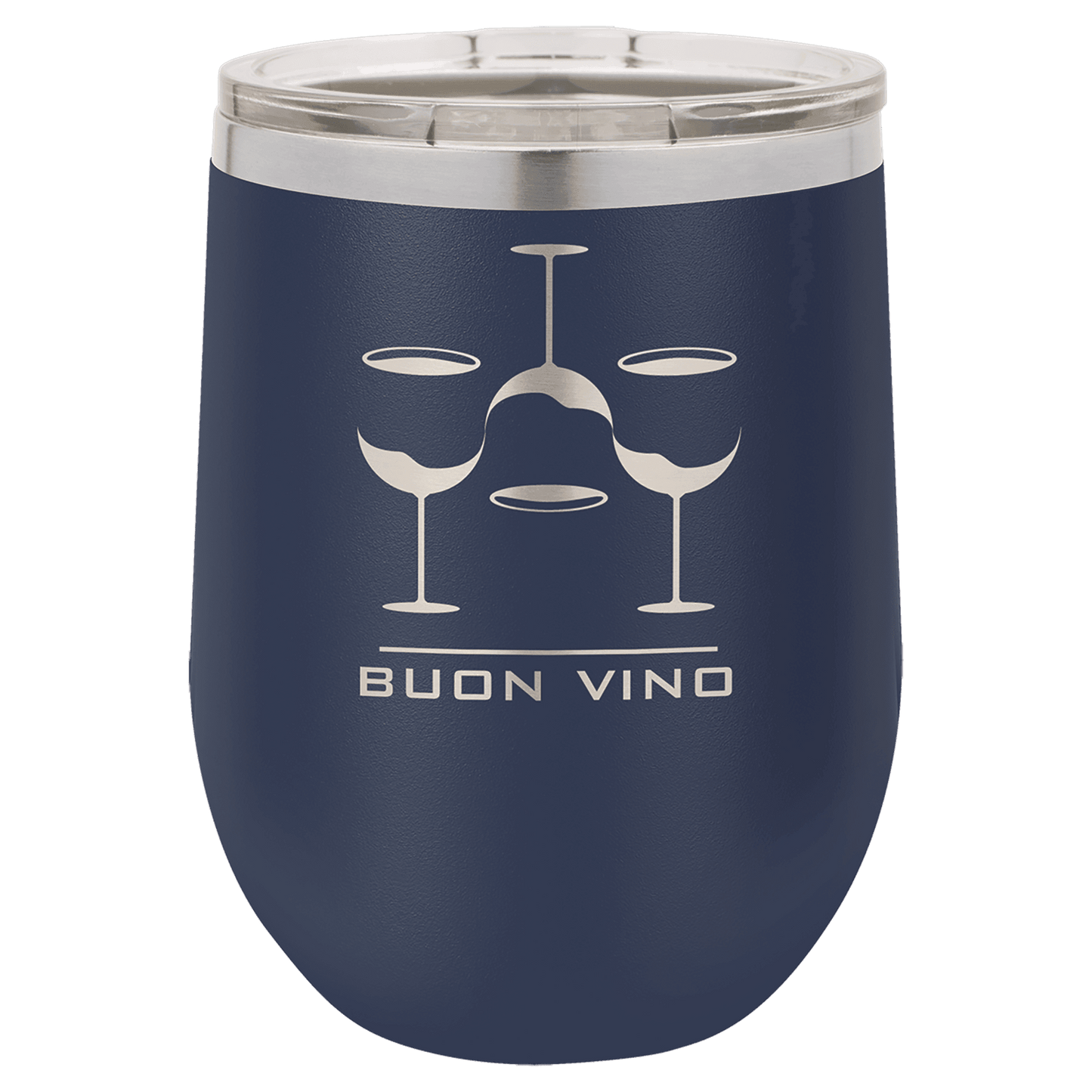Vacuum Insulated Stemless Wine Tumbler with Lid - Etchlahoma