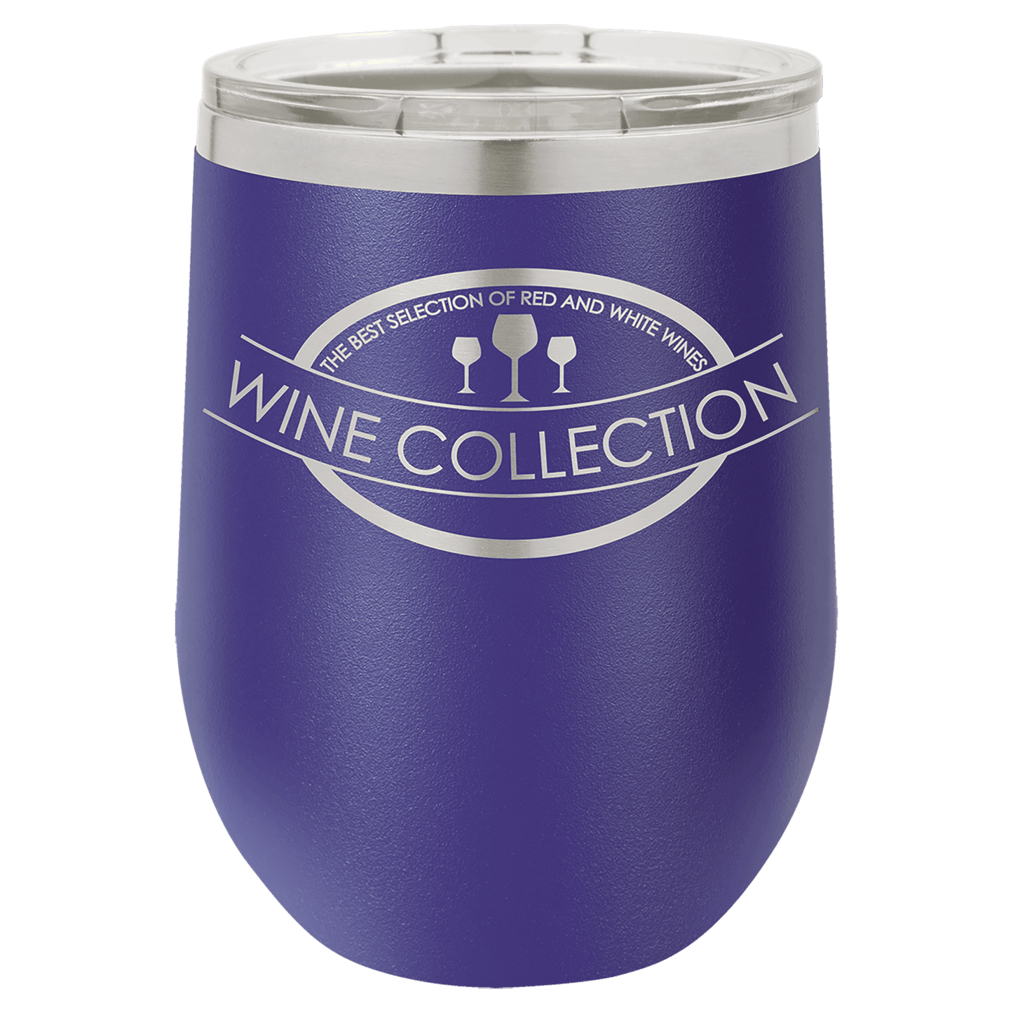 Vacuum Insulated Stemless Wine Tumbler with Lid - Etchlahoma