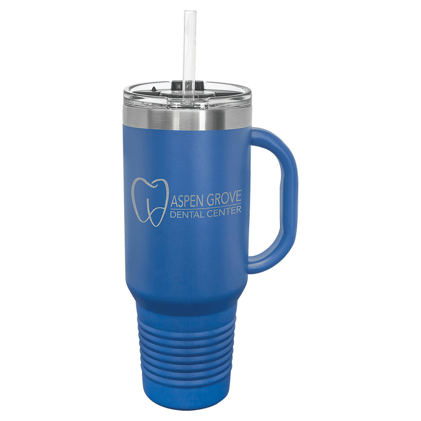 Travel Mug with Handle, Straw Included 40oz - Etchlahoma