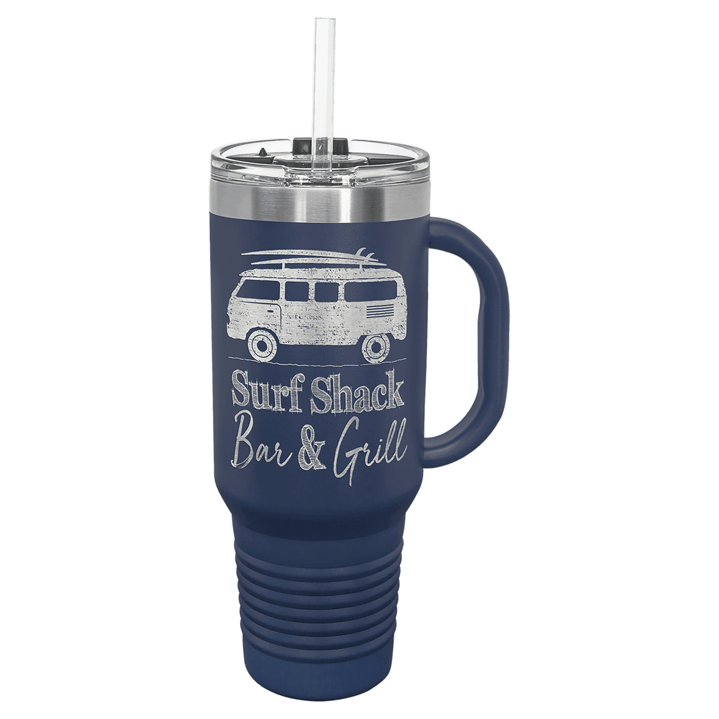 Travel Mug with Handle, Straw Included 40oz - Etchlahoma