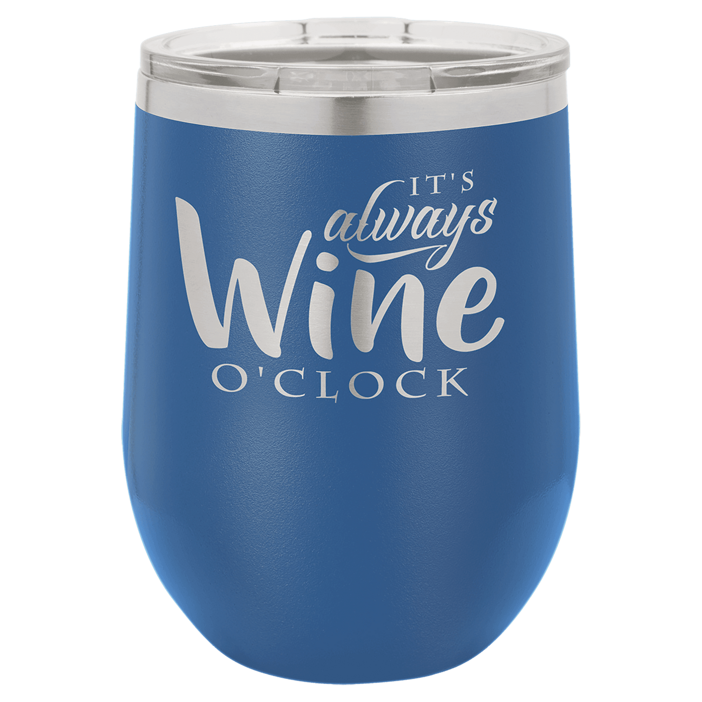 Vacuum Insulated Stemless Wine Tumbler with Lid - Etchlahoma