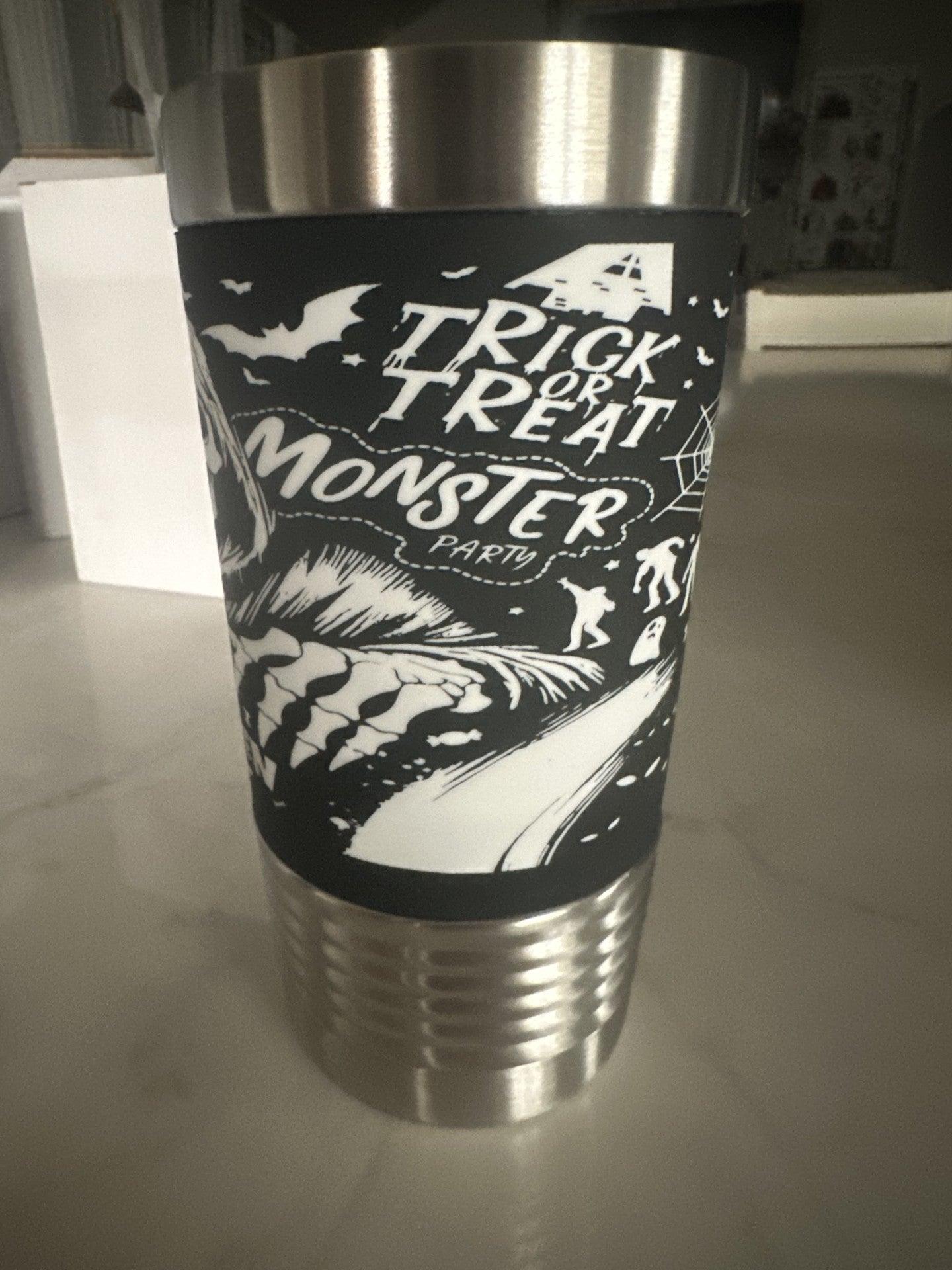 Laser Engraved Silicone Grip 20 0z - Etchlahoma