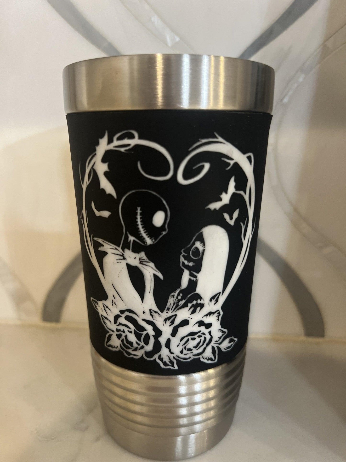 Laser Engraved Silicone Grip 20 0z - Etchlahoma