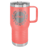 Tumbler 20 oz. Vacuum Insulated Travel Mug with Slider Lid Sample