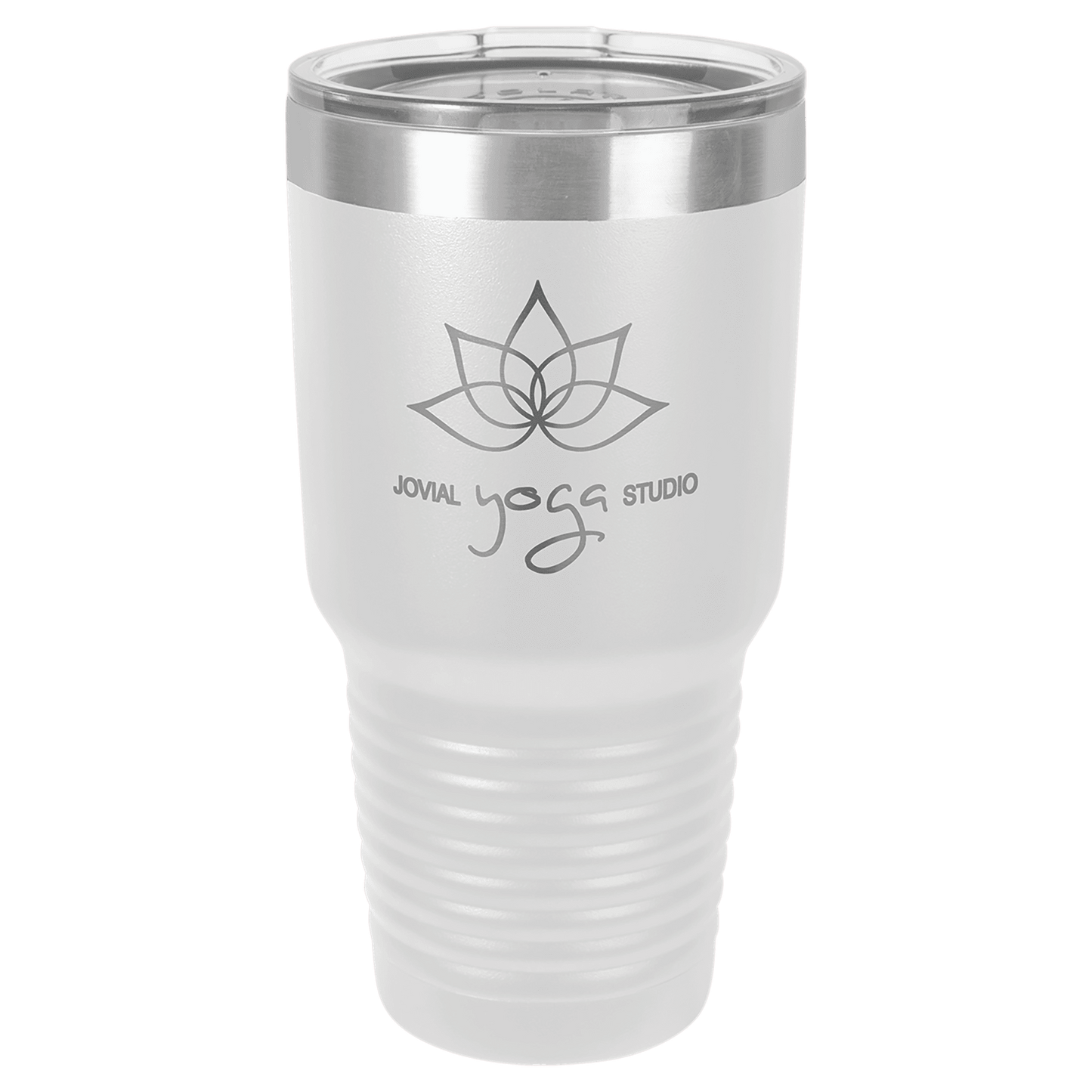 Black Vacuum Insulated Ringneck Tumbler 30 oz - Etchlahoma